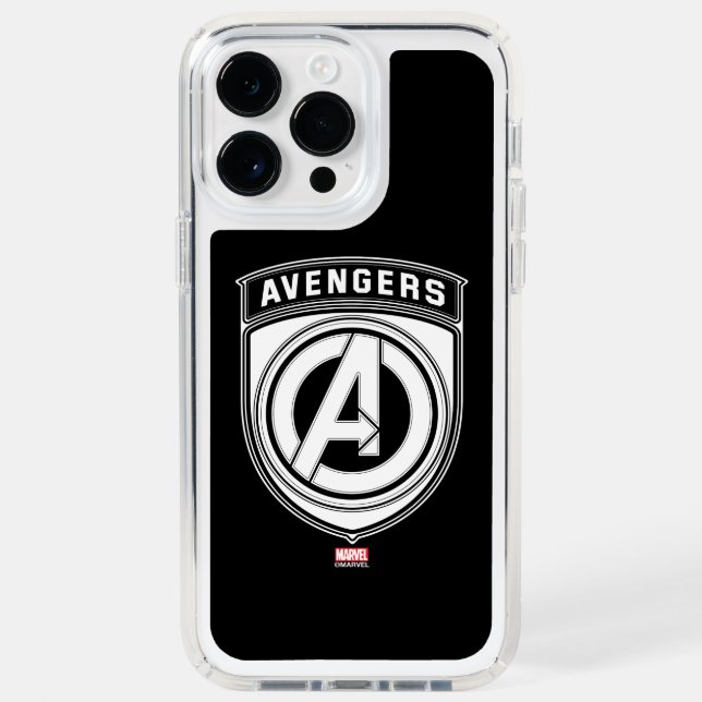Avengers Logo Shield Icon Speck iPhone Case (Front)