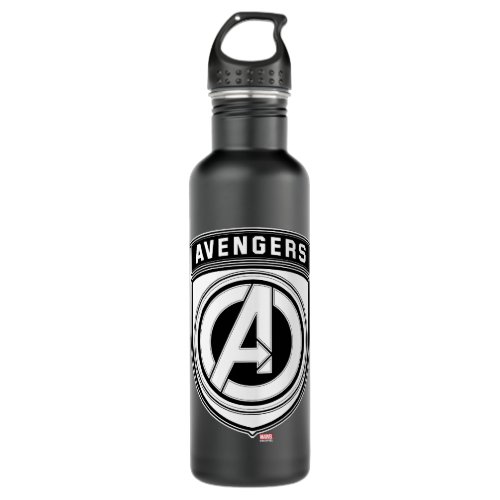 Avengers Logo Shield Icon Stainless Steel Water Bottle