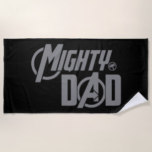 Avengers Mighty Dad Beach Towel