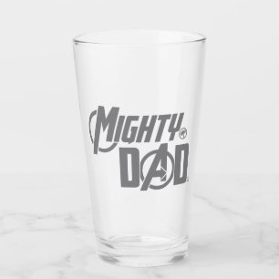 Avengers Mighty Dad Glass