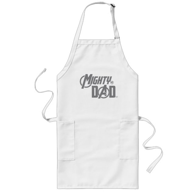 Avengers | Mighty Dad Long Apron (Front)