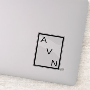 Avengers   Minimalist Avengers Logo Sticker