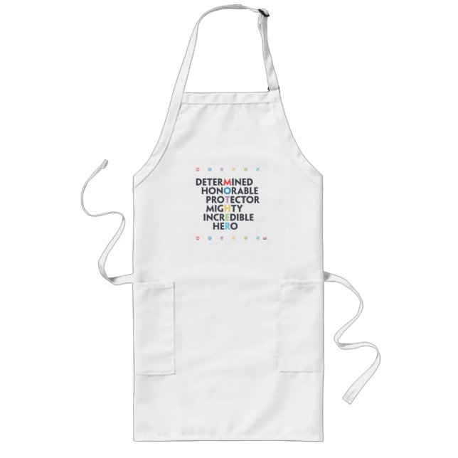 Avengers - MOTHER Long Apron (Front)