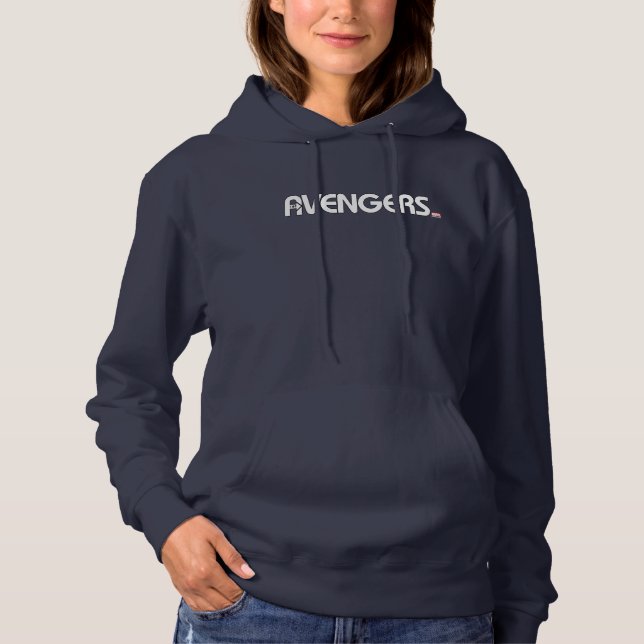 Avengers Outline Logo Hoodie (Front)