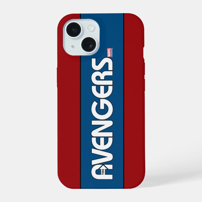 Avengers Outline Logo Iphone Case (Back)