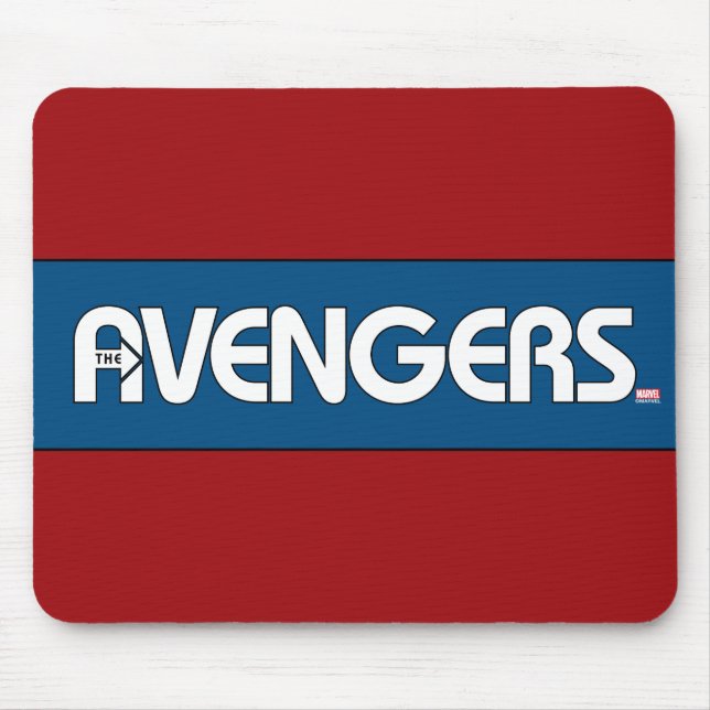 Avengers Outline Logo Mouse Pad (Front)