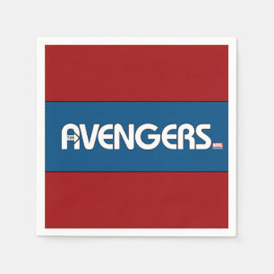 Avengers Outline Logo Napkins