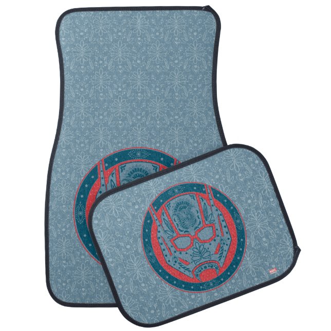 Avengers | Paisley Ant-Man Logo Car Floor Mat (Set)