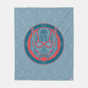 Avengers   Paisley Ant-Man Logo Fleece Blanket