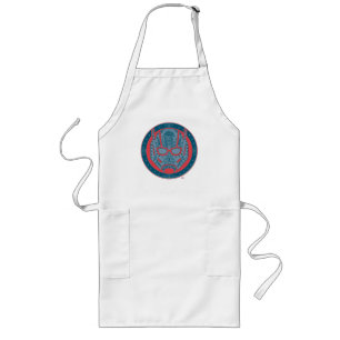 Avengers   Paisley Ant-Man Logo Long Apron
