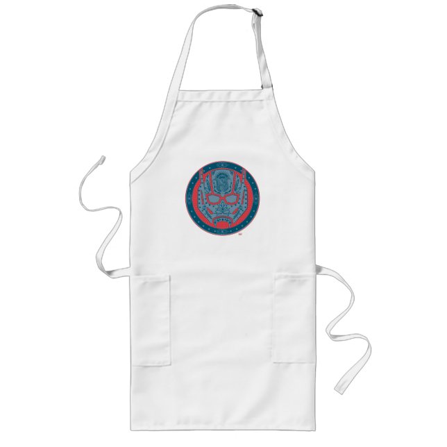 Avengers | Paisley Ant-Man Logo Long Apron (Front)