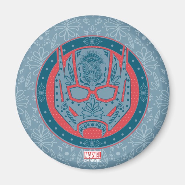Avengers | Paisley Ant-Man Logo Magnet (Front)