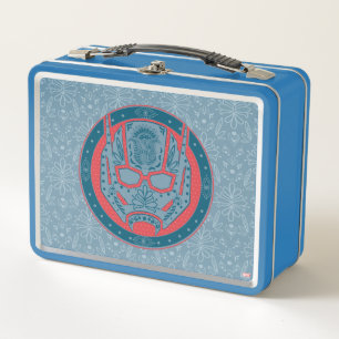 Avengers Paisley Ant-Man Logo Metal Lunch Box