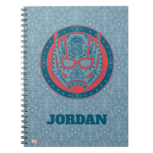 Avengers Paisley Ant-Man Logo Notebook
