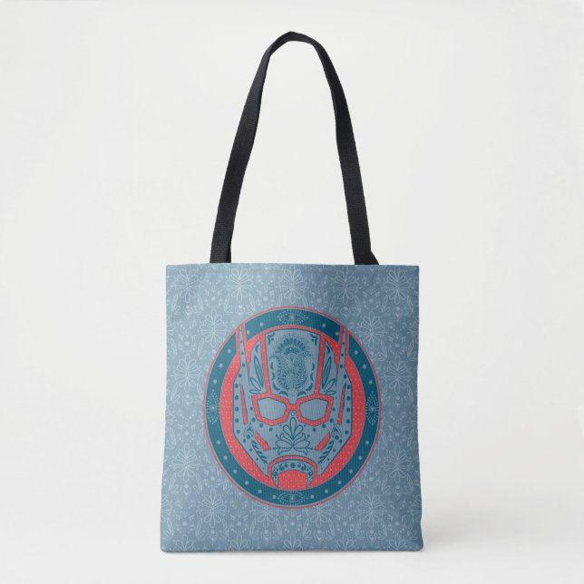 Avengers | Paisley Ant-Man Logo Tote Bag (Front)