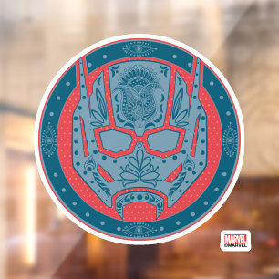 Avengers   Paisley Ant-Man Logo Window Cling