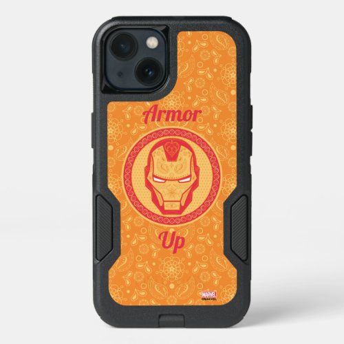 Avengers  Paisley Iron Man Logo iPhone 13 Case