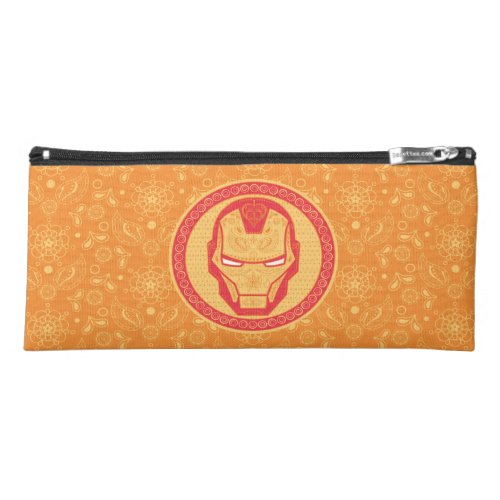 Avengers  Paisley Iron Man Logo Pencil Case