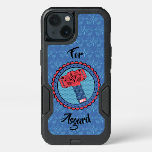 Avengers Paisley Thor Hammer Logo iPhone 13 Case