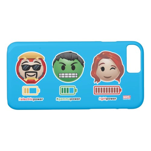 Avengers Power Emoji iPhone 87 Case