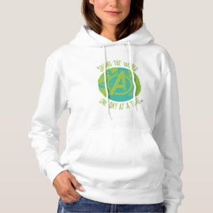 Avengers Saving The World One Day At A Time Hoodie