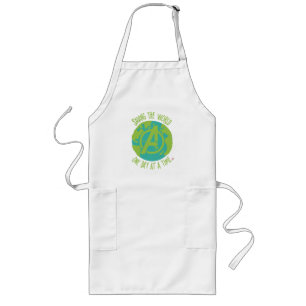 Avengers Saving The World One Day At A Time Long Apron