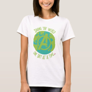 Avengers   Saving The World One Day At A Time T-Shirt