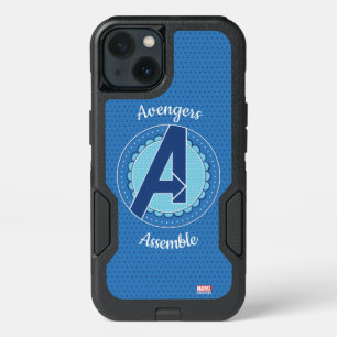 Avengers Scalloped Avengers Logo iPhone 13 Case
