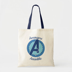 Avengers   Scalloped Avengers Logo Tote Bag