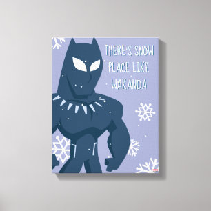Avengers Seasonal   Black Panther Canvas Print