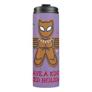 Avengers Seasonal Black Panther Cookie Thermal Tumbler