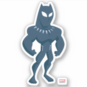 Avengers Seasonal   Black Panther Sticker