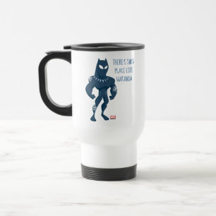 Avengers Seasonal   Black Panther Travel Mug