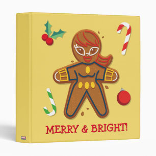 Avengers Seasonal Black Widow Cookie 3 Ring Binder