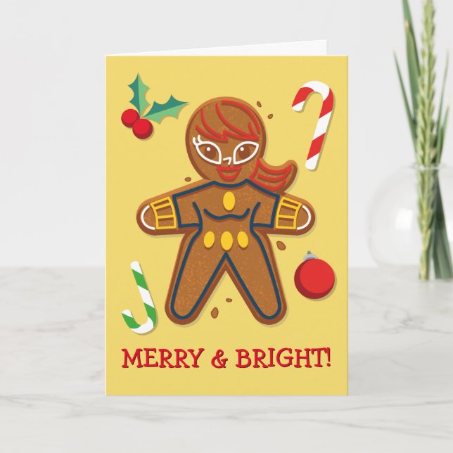Avengers Seasonal | Black Widow Cookie Card (Front)