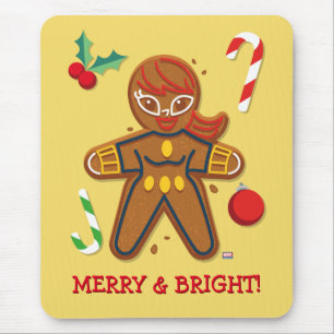 Avengers Seasonal Black Widow Cookie Mouse Pad
