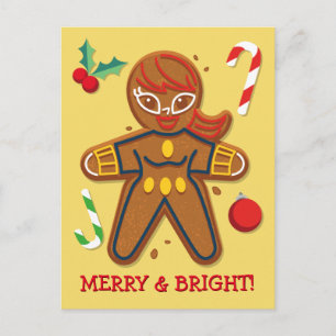 Avengers Seasonal   Black Widow Cookie Postcard