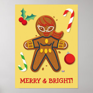 Avengers Seasonal Black Widow Cookie Poster