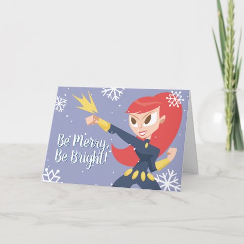 Avengers Seasonal  Black Widow Holiday Card