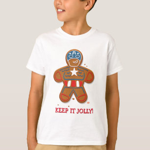 Avengers Seasonal   Captain America Cookie T-Shirt