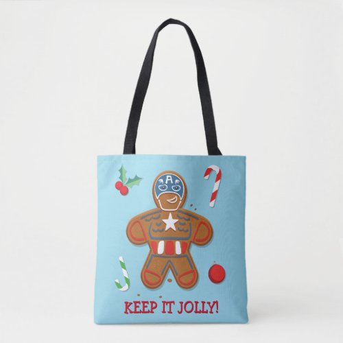 Avengers Seasonal  Captain America Cookie Tote Bag