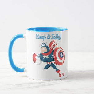 Avengers Seasonal   Captain America Mug