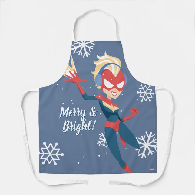 Avengers Seasonal | Captain Marvel Apron (Front)