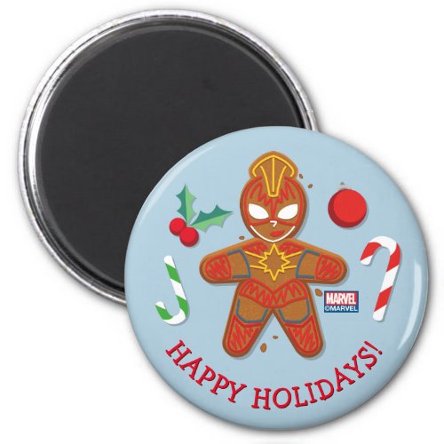 Avengers Seasonal  Captain Marvel Cookie Magnet