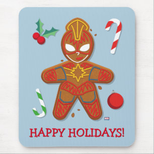 Avengers Seasonal Captain Marvel Cookie Mouse Pad