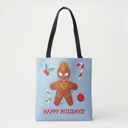 Avengers Seasonal  Captain Marvel Cookie Tote Bag