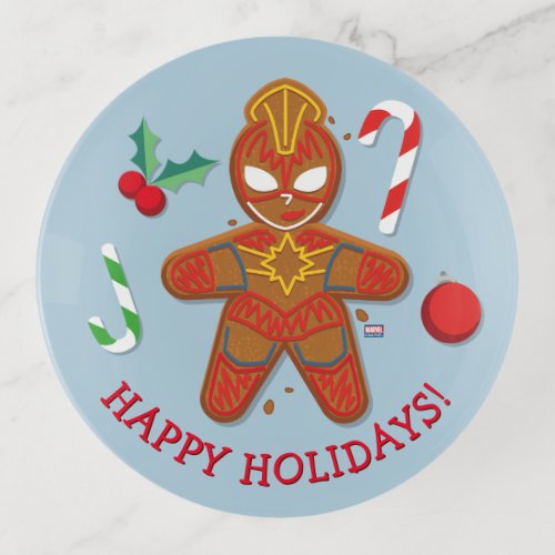 Avengers Seasonal  Captain Marvel Cookie Trinket Tray