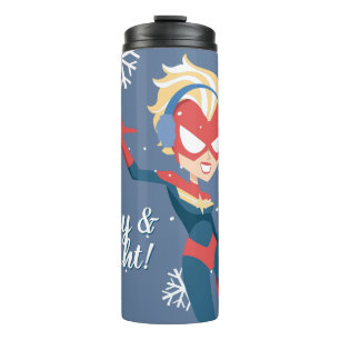 Avengers Seasonal Captain Marvel Thermal Tumbler