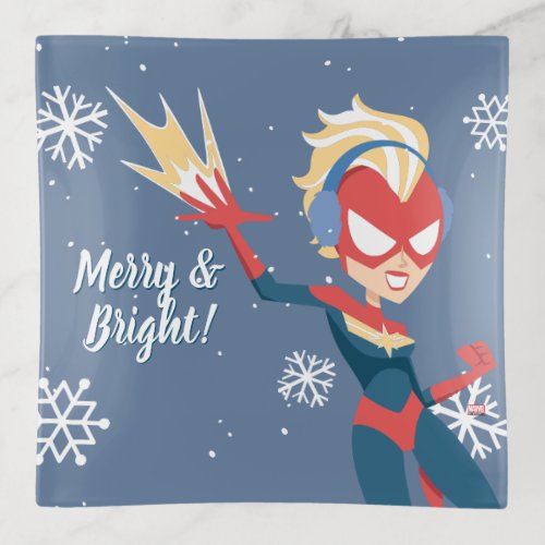 Avengers Seasonal  Captain Marvel Trinket Tray