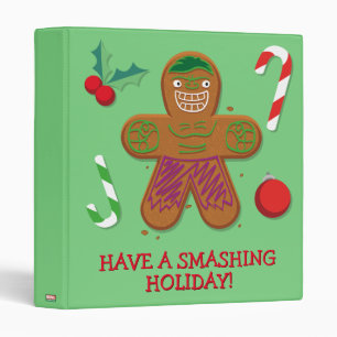 Avengers Seasonal Hulk Cookie 3 Ring Binder